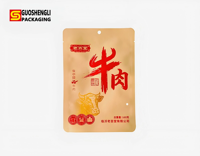 brown kraft paper pouches